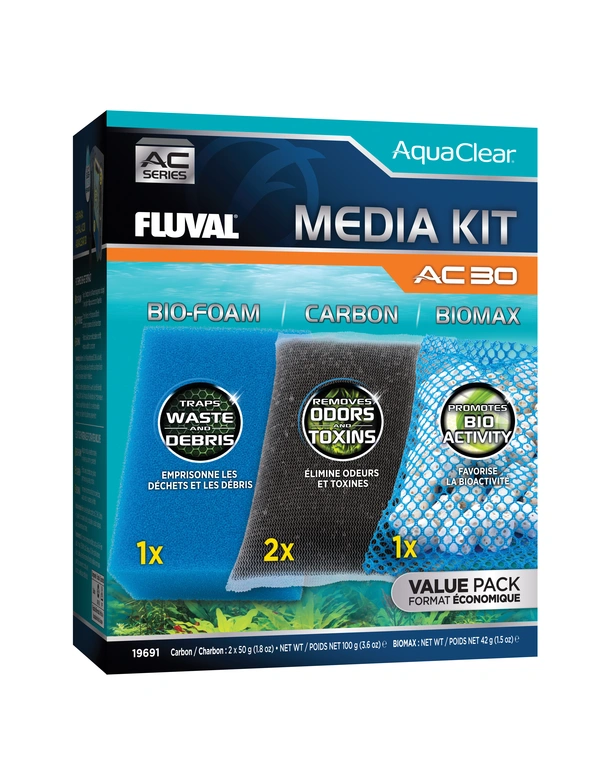 FLUVAL AC30 Filtermedien-Set 4-teilig