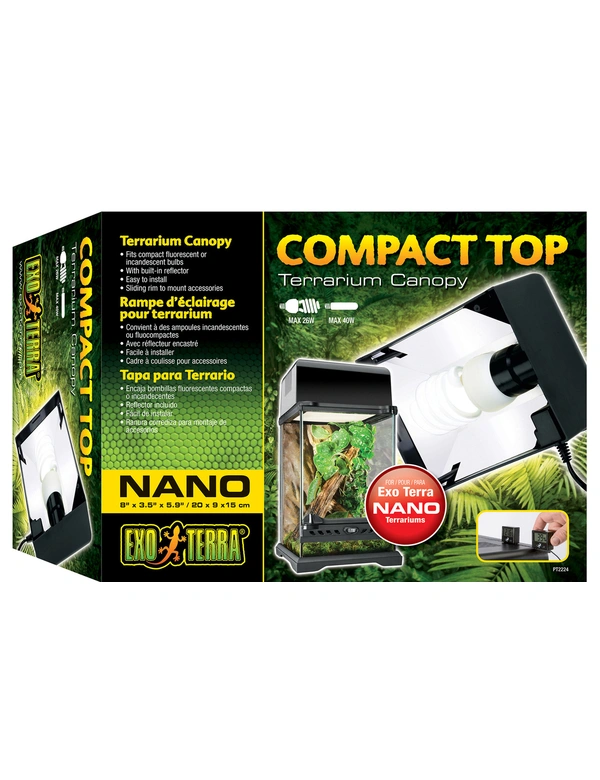 EXO TERRA Compact Top Nano Terrarienabdeckung