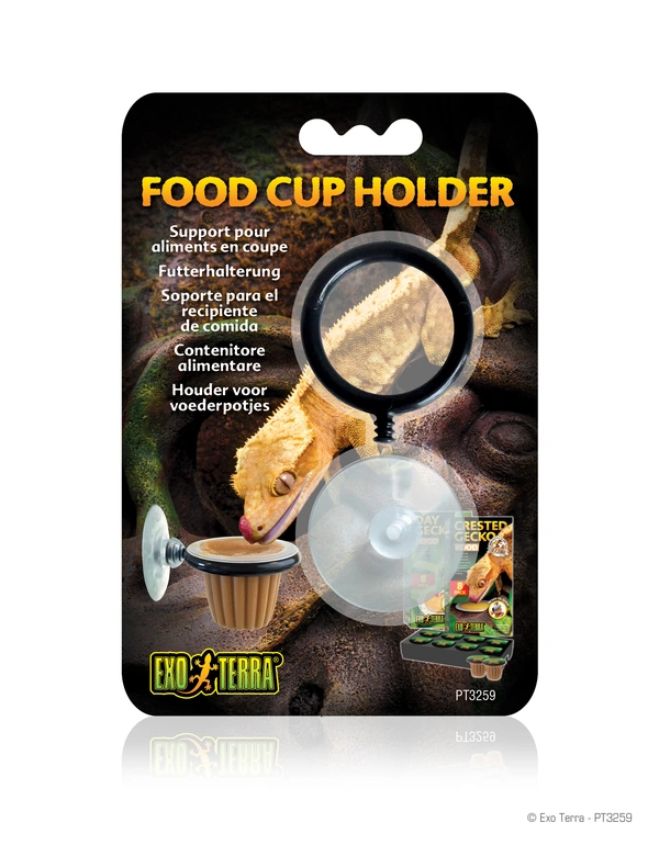 EXO TERRA Halter mit Sauger für Gecko Futter