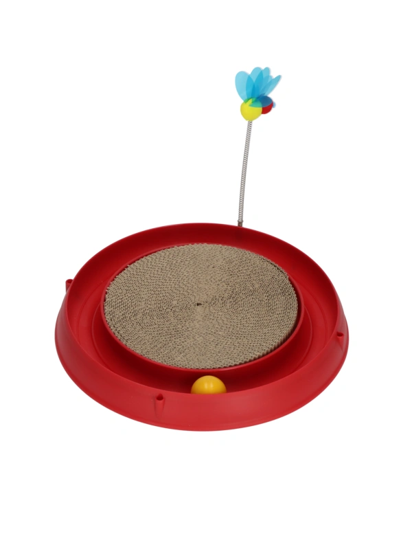 catit 3in1 mit Kratzer und Spielzeug