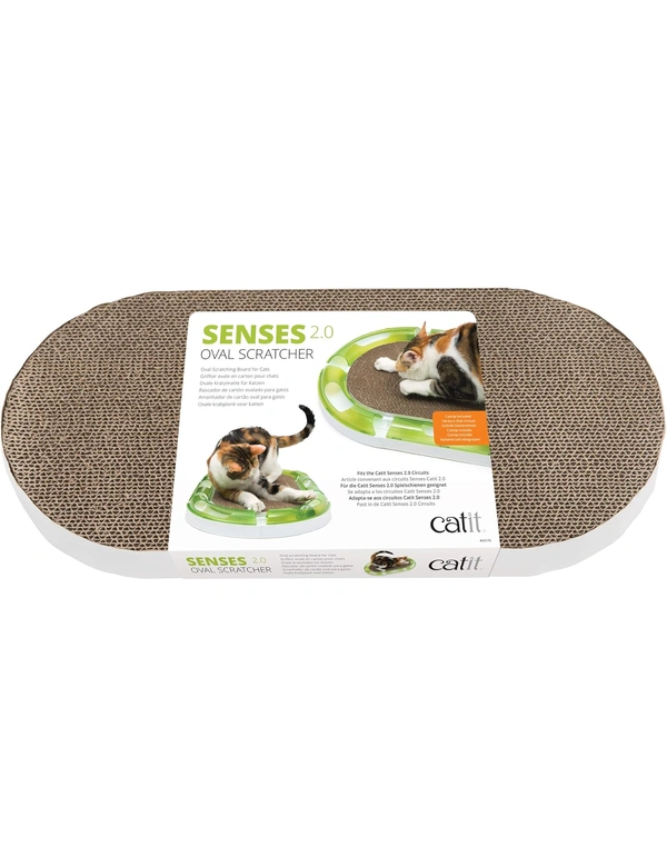 catit Senses 2.0 Oval Scratcher