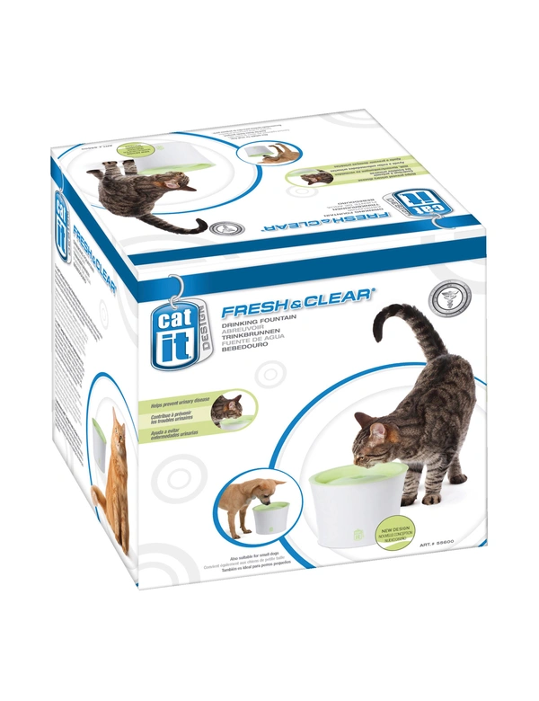 catit Trinkbrunnen 3L für Katzen und kleine Hunde