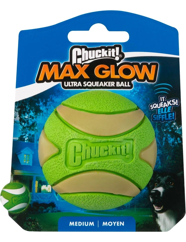 Chuckit! Max Glow Ultra Squeaker