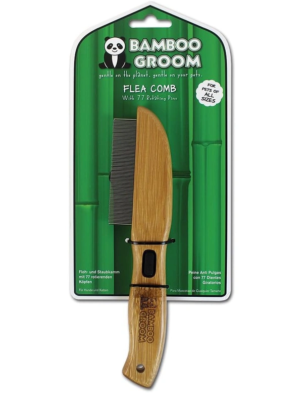 BAMBOO GROOM Floh- & Staubkamm