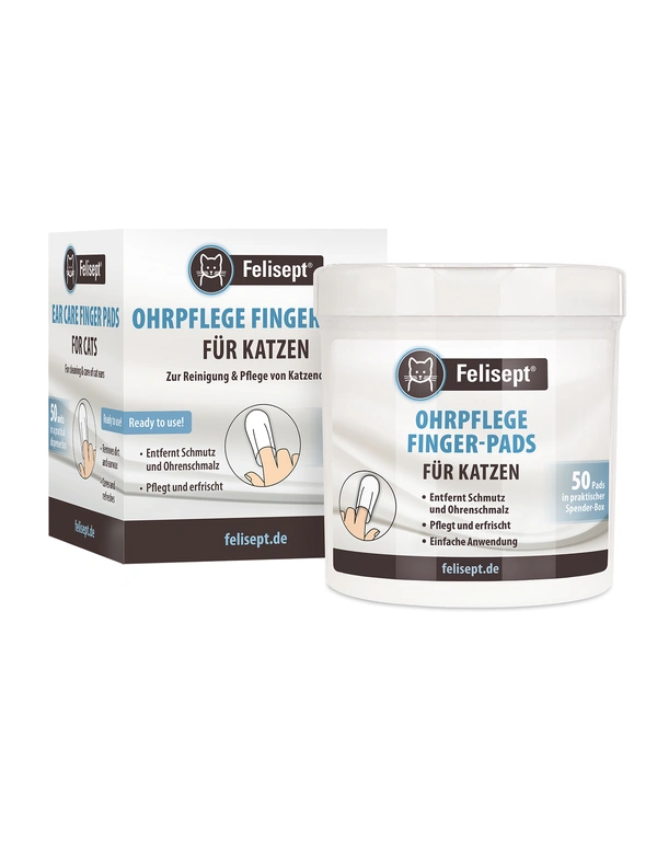 Felisept Ohrpflege Finger-Pads für Katzen