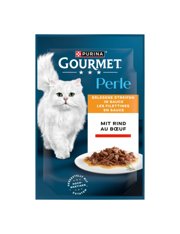 GOURMET Perle Erlesene Streifen in Sauce