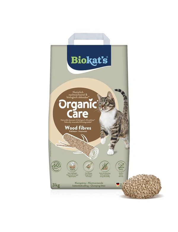 Biokat's Organic Care Wood fibres