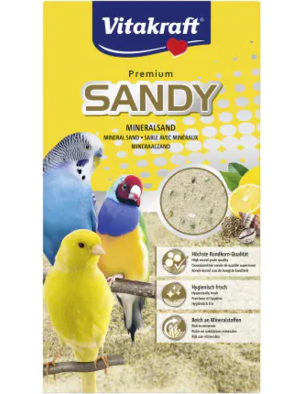 Vitakraft Sandy Mineralsand Premium Vogel