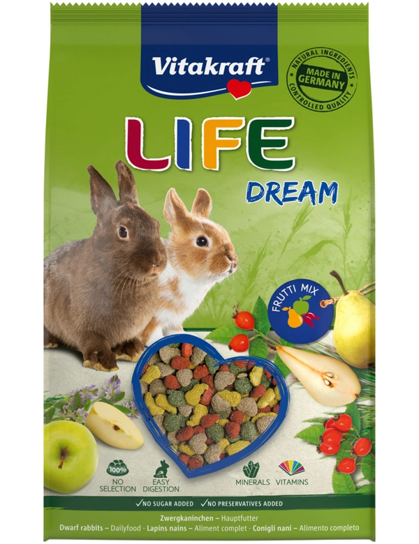 Vitakraft Life Dream für Zwergkaninchen