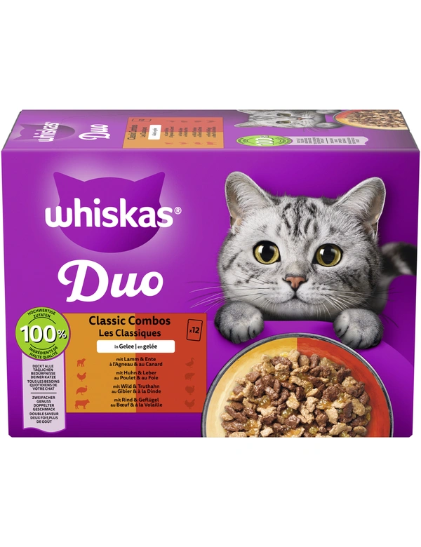 whiskas Duo Classic Combos in Gelee