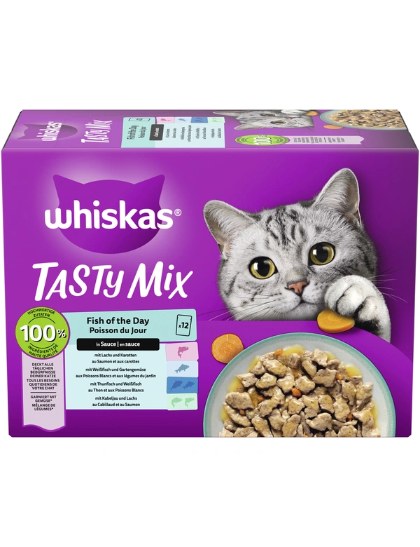 whiskas Tasty Mix in Sauce Multipack
