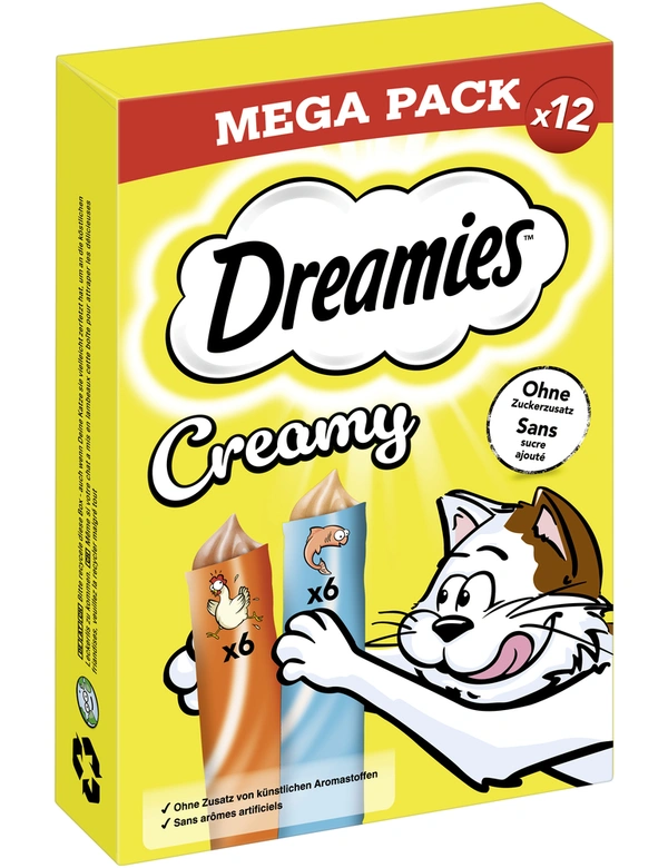Dreamies Creamy Mega Pack