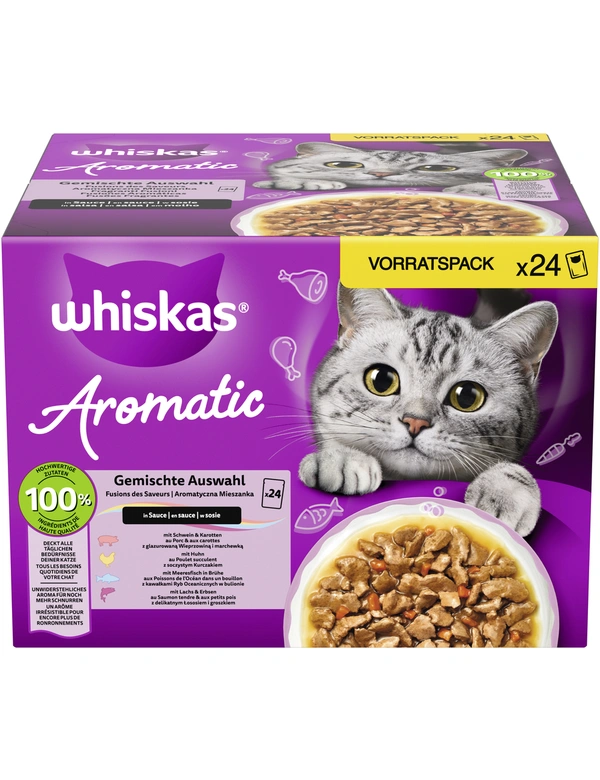 whiskas Aromatic Selection Gemischte Auswahl
