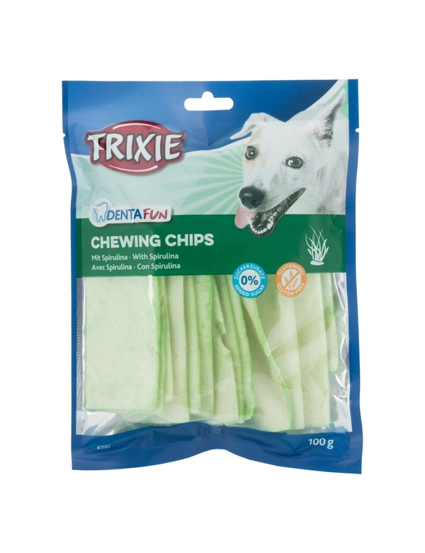 TRIXIE Denta Fun Spirulina Chewing Chips