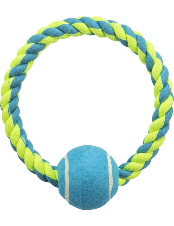 TRIXIE Ring mit Tennisball