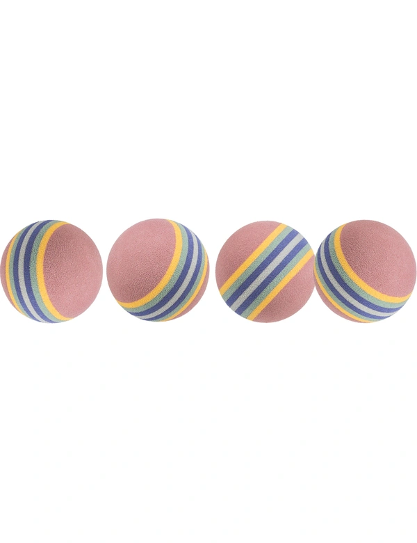 TRIXIE 4er-Set Rainbow-Bälle