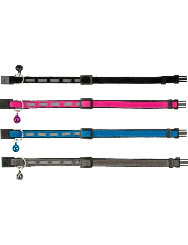 TRIXIE Katzenhalsband reflektierend Samt
