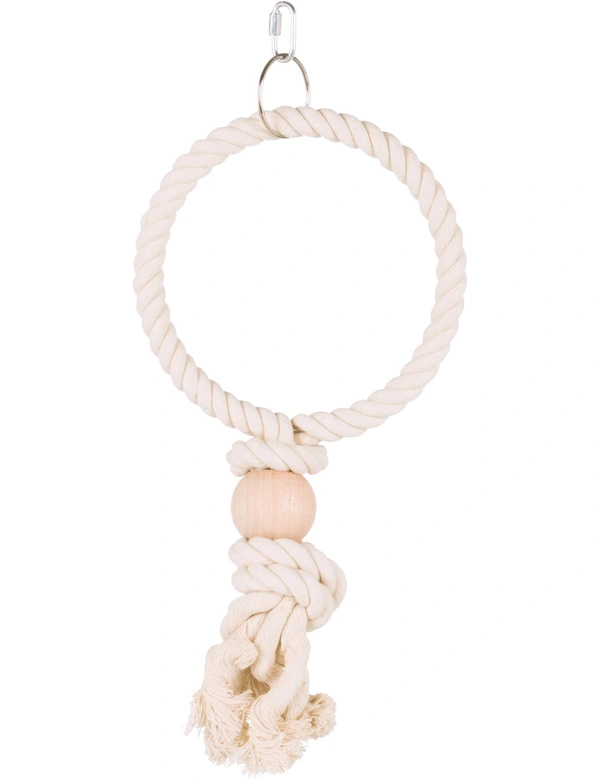 TRIXIE Tau-Ring mit Holzblock