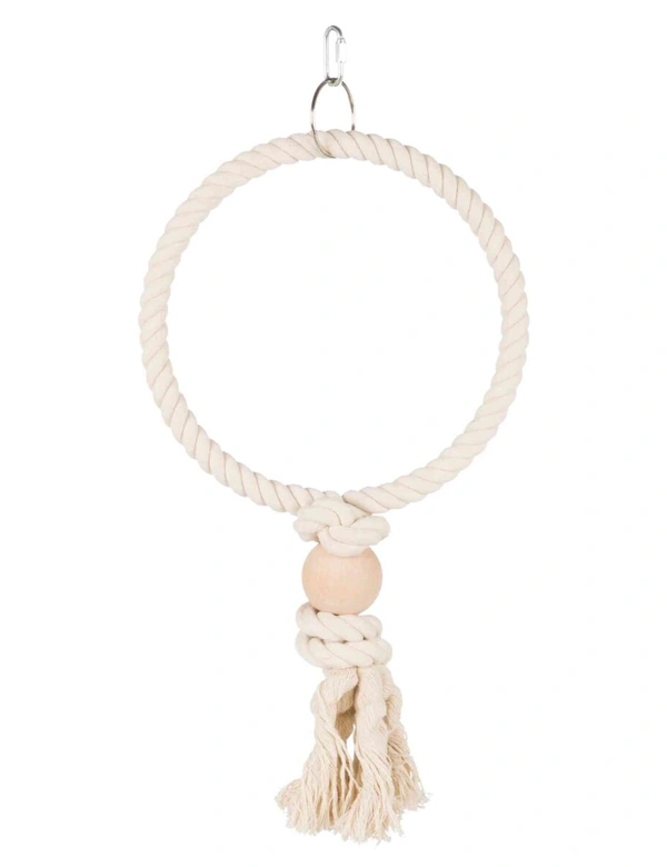 TRIXIE Tau-Ring mit Holzblock