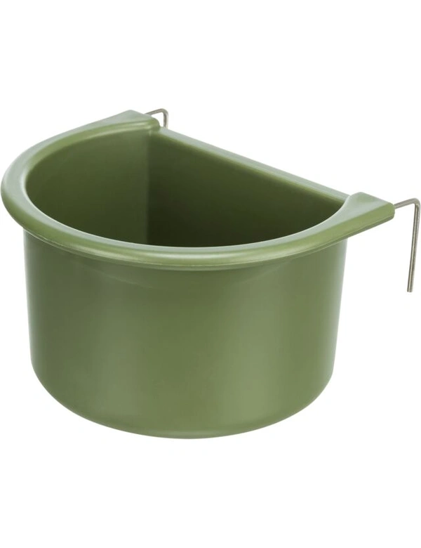 TRIXIE Hängenapf mit Drahthalter Kunststoff