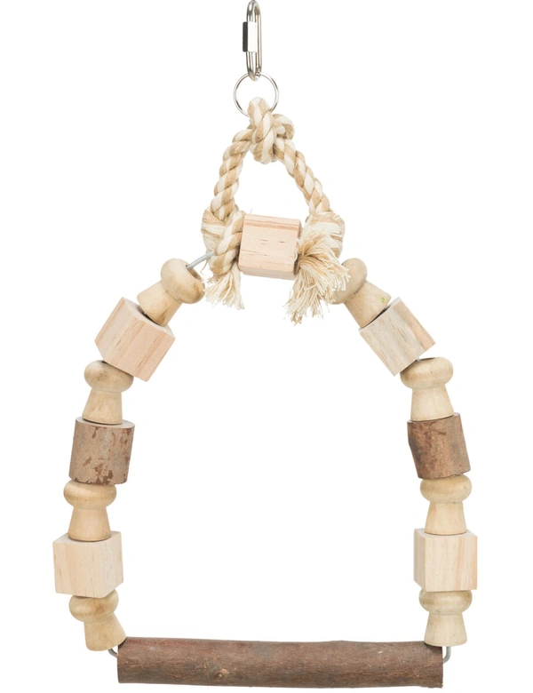 TRIXIE Bogenschaukel mit Holzklötzen