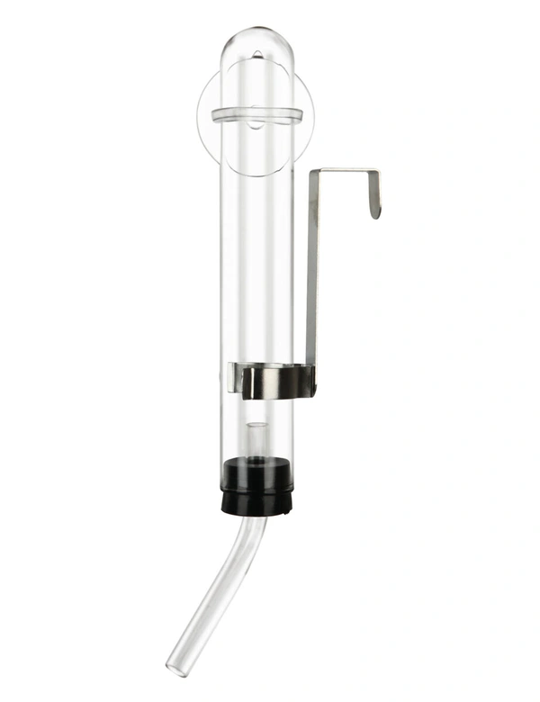 TRIXIE Tränke mit Halter/Saughalter Glas