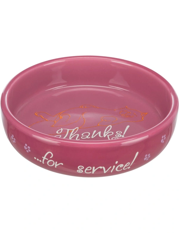 TRIXIE Napf flach Thanks for Service