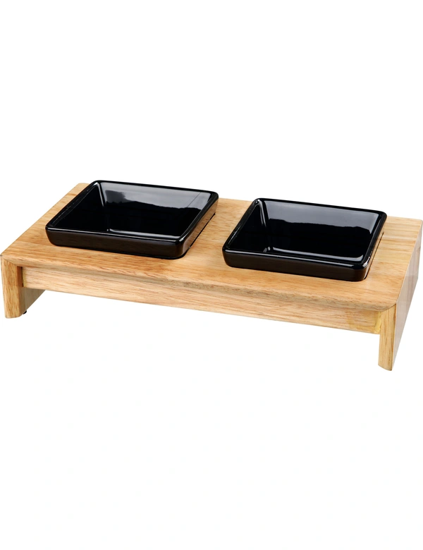 TRIXIE Napf-Set Keramik/Holz