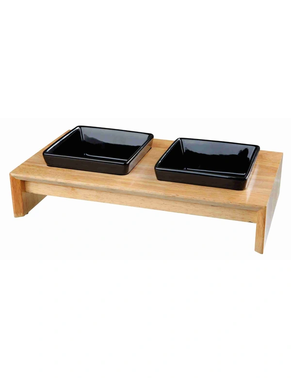 TRIXIE Napf-Set Keramik/Holz