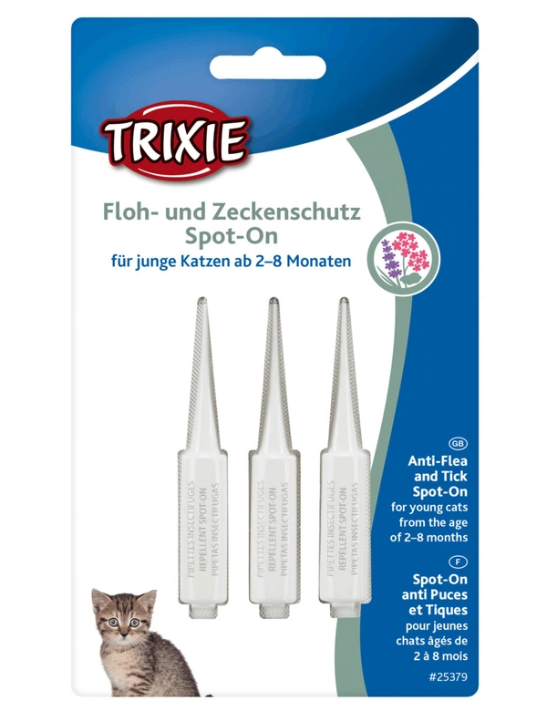 TRIXIE Floh- und Zeckenschutz Spot-On Kitten
