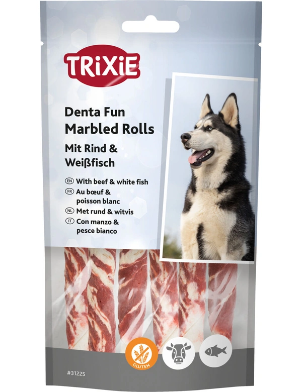 TRIXIE Denta Fun Marbled Rolls