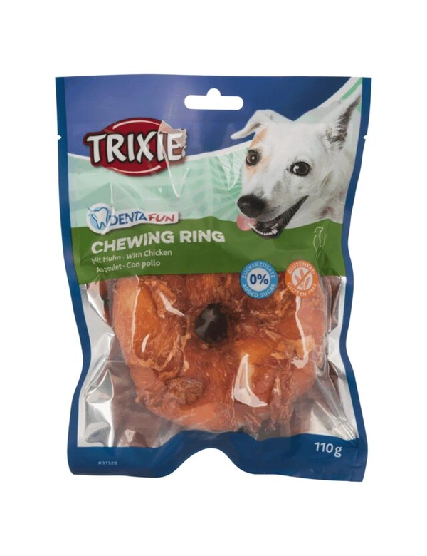 TRIXIE Denta Fun Chicken Chewing Rings