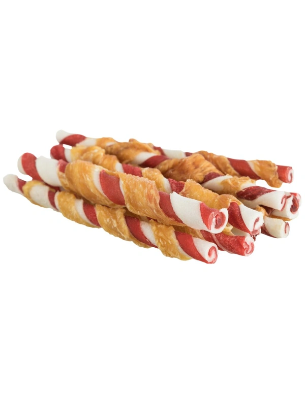 TRIXIE Denta Fun Barbecue Chicken Chewing Rolls