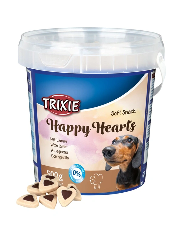 TRIXIE Soft Snack Hearts mit Lamm