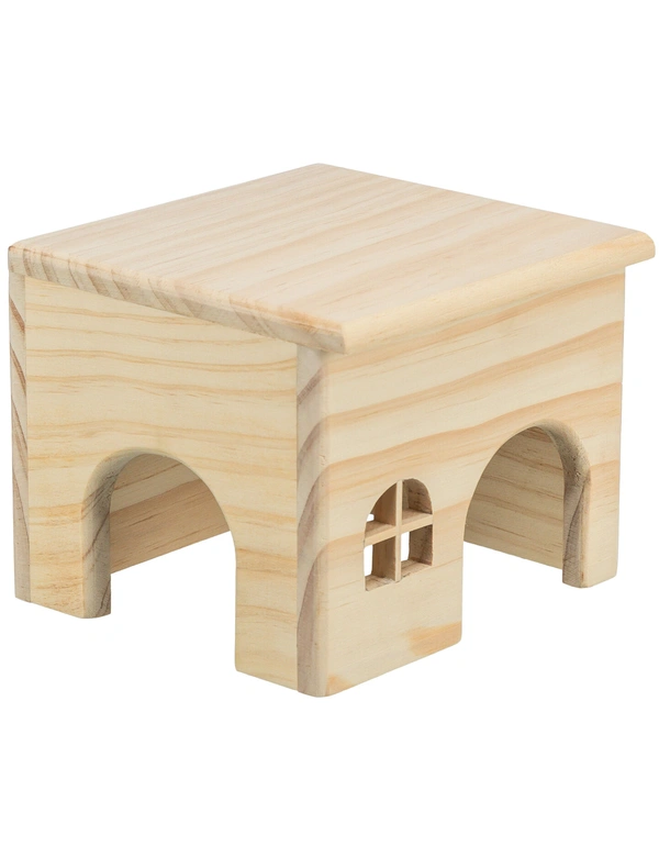 TRIXIE Holz-Haus + Aussichtsplatz Dach