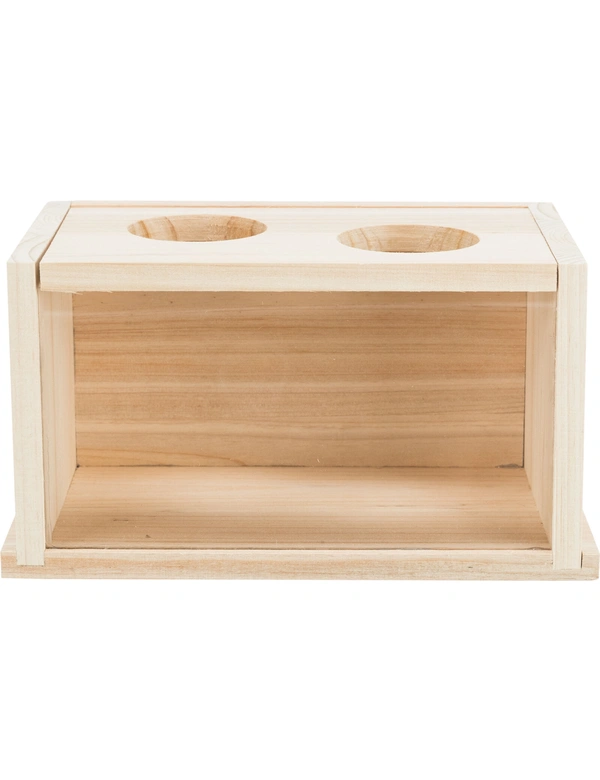 TRIXIE Sandbad Holz 2 Eingänge