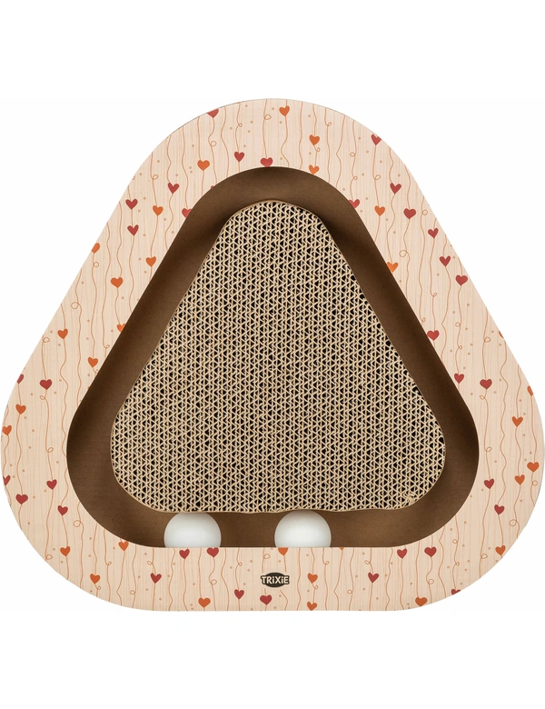 TRIXIE Kratzpappe Valentinstag dreieckig