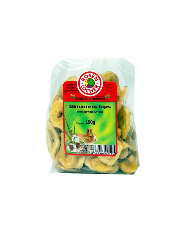 Rosenlöcher Bananenchips für Nager