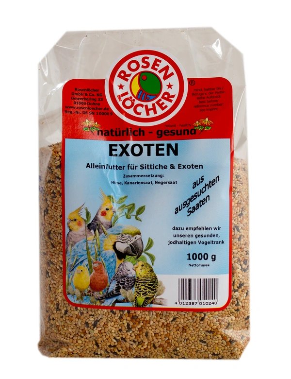 Rosenlöcher Exotenfutter