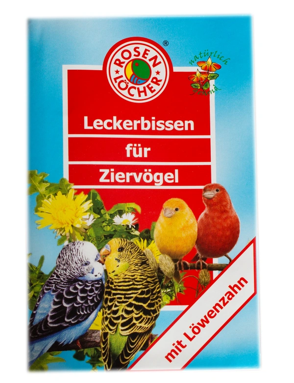 Rosenlöcher Leckerbissen mit Löwenzahn