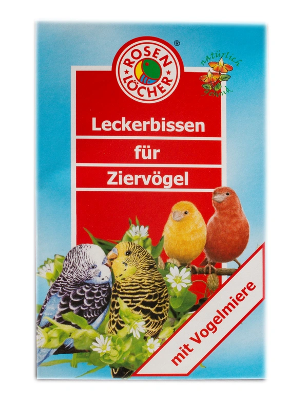 Rosenlöcher Leckerbissen mit Vogelmiere