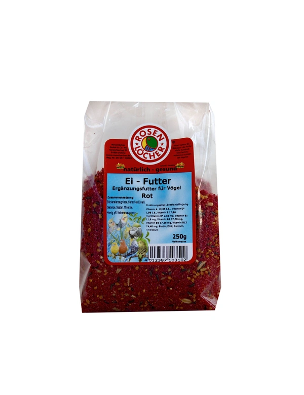 Rosenlöcher Eifutter rot