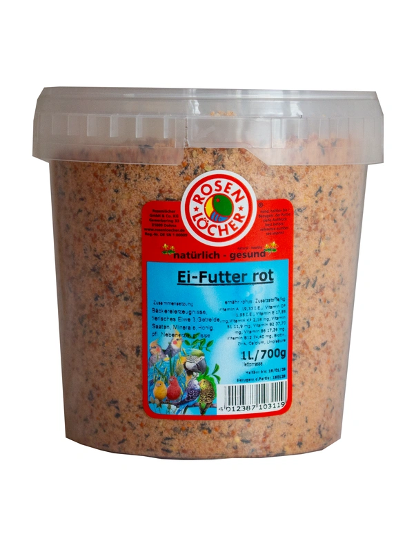 Rosenlöcher Eifutter rot