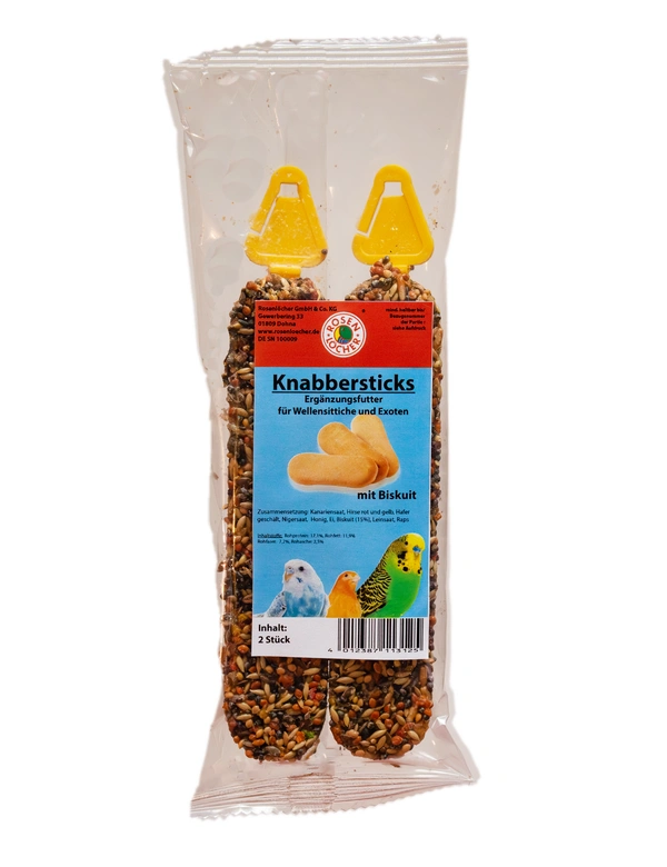 Rosenlöcher Wellensittich & Exoten Sticks