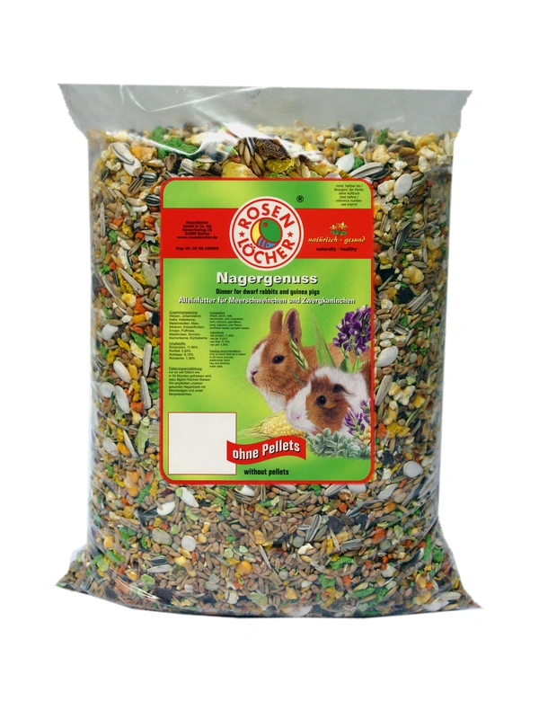 Rosenlöcher Nagergenuss ohne Pellets