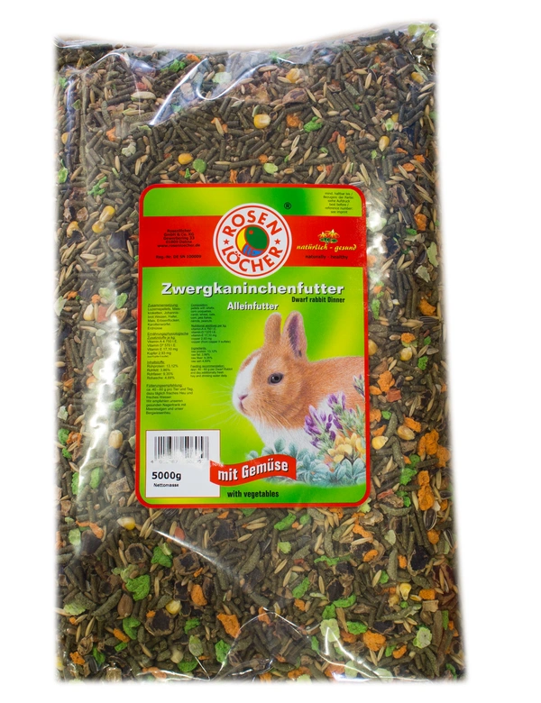 Rosenlöcher Zwergkaninchenfutter