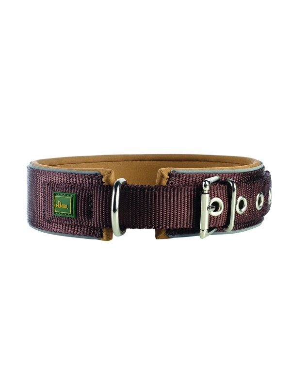 HUNTER Hundehalsband Neopren Reflect