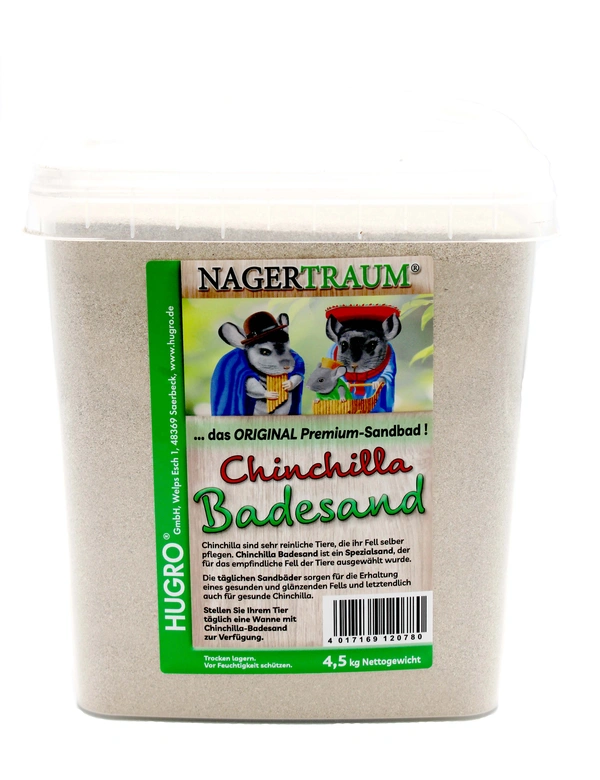 HUGRO Chinchilla Badesand Das Original