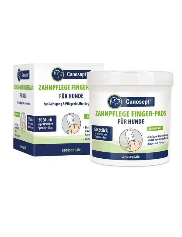Canosept Zahnpflege Finger-Pads für Hunde