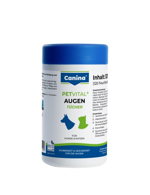Canina PETVITAL Augentücher